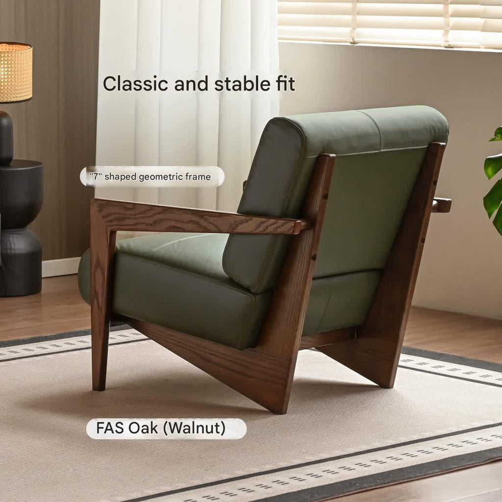 Oak Solid Wood Modern Chair