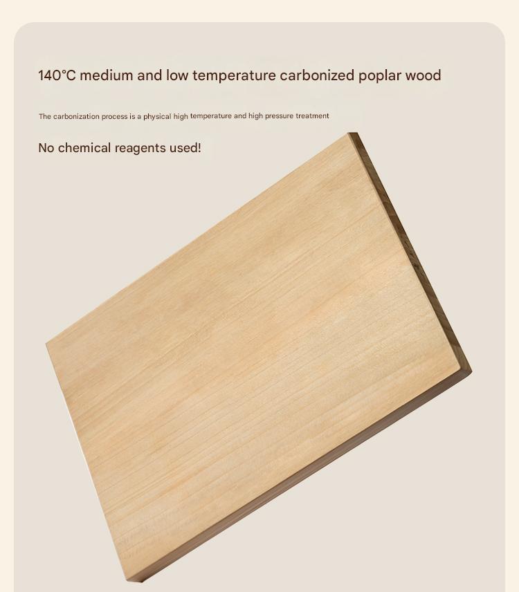 Poplar Solid Wood Children's with Lights Nightstand