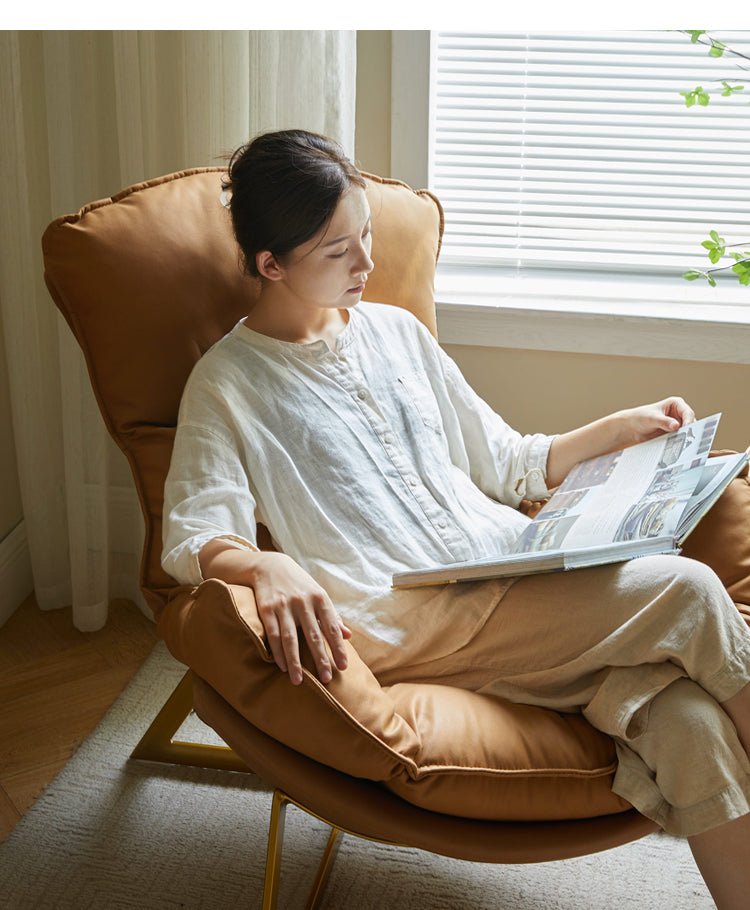 Fabric Modern Light Luxury Nordic Single Chair