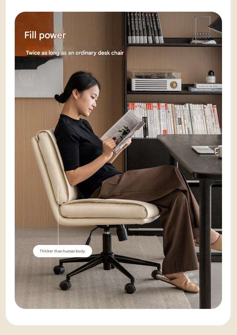 Organic Leather Computer Chair