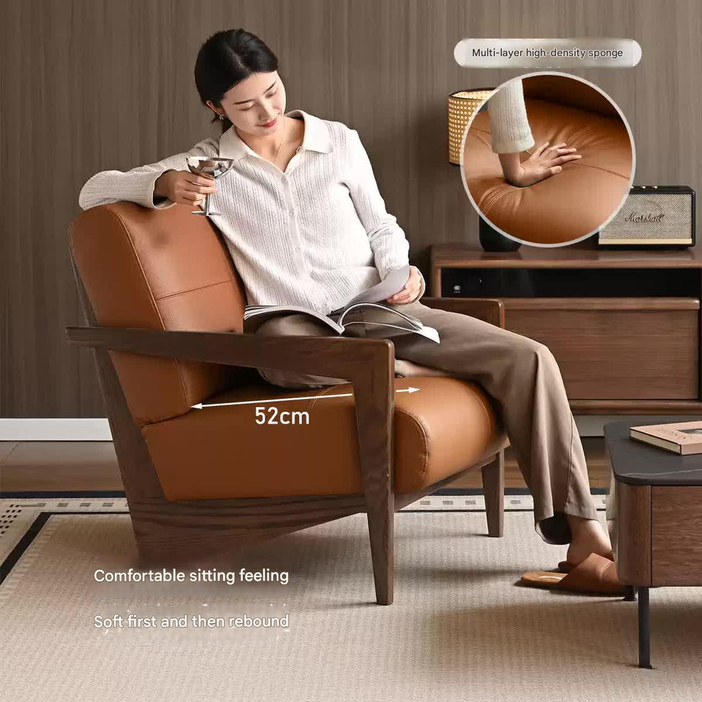 Oak Solid Wood Modern Chair