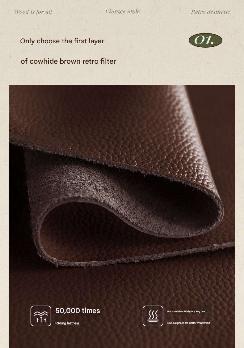 Leather Art Light Luxury Leather Bed