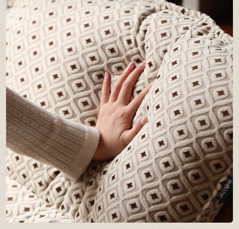 Fabric Rocking Retro Lazy Eggshell Chair