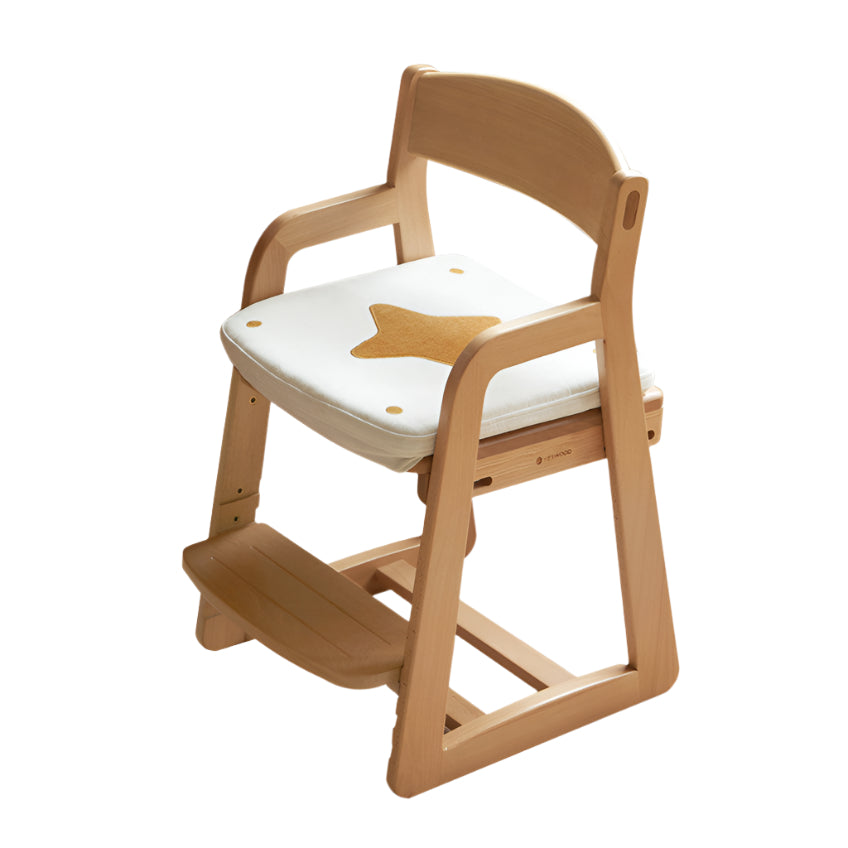 Beech Solid Wood Washable Kids Soft Chair