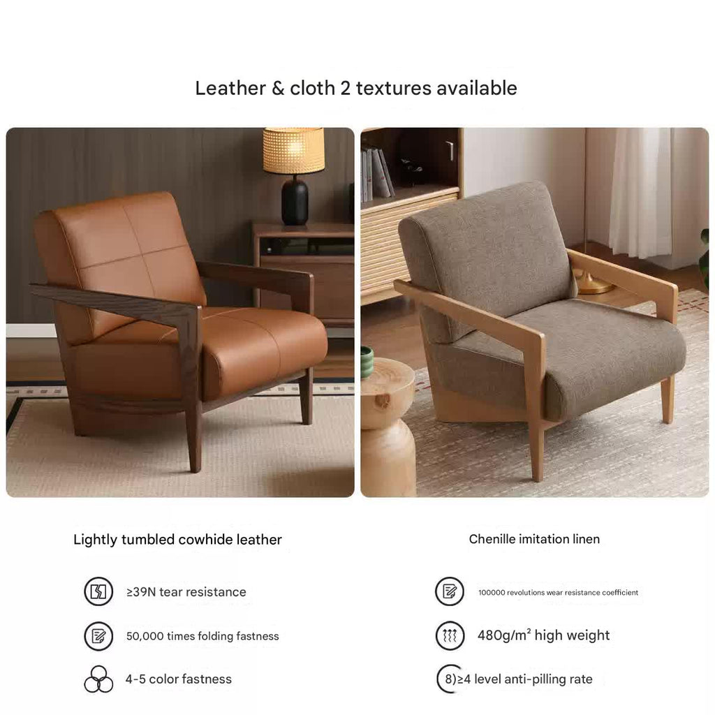 Oak Solid Wood Modern Chair