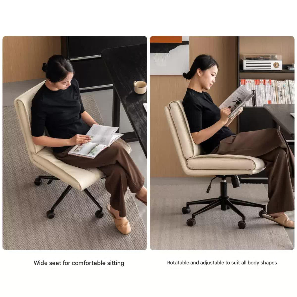 Organic Leather Computer Chair