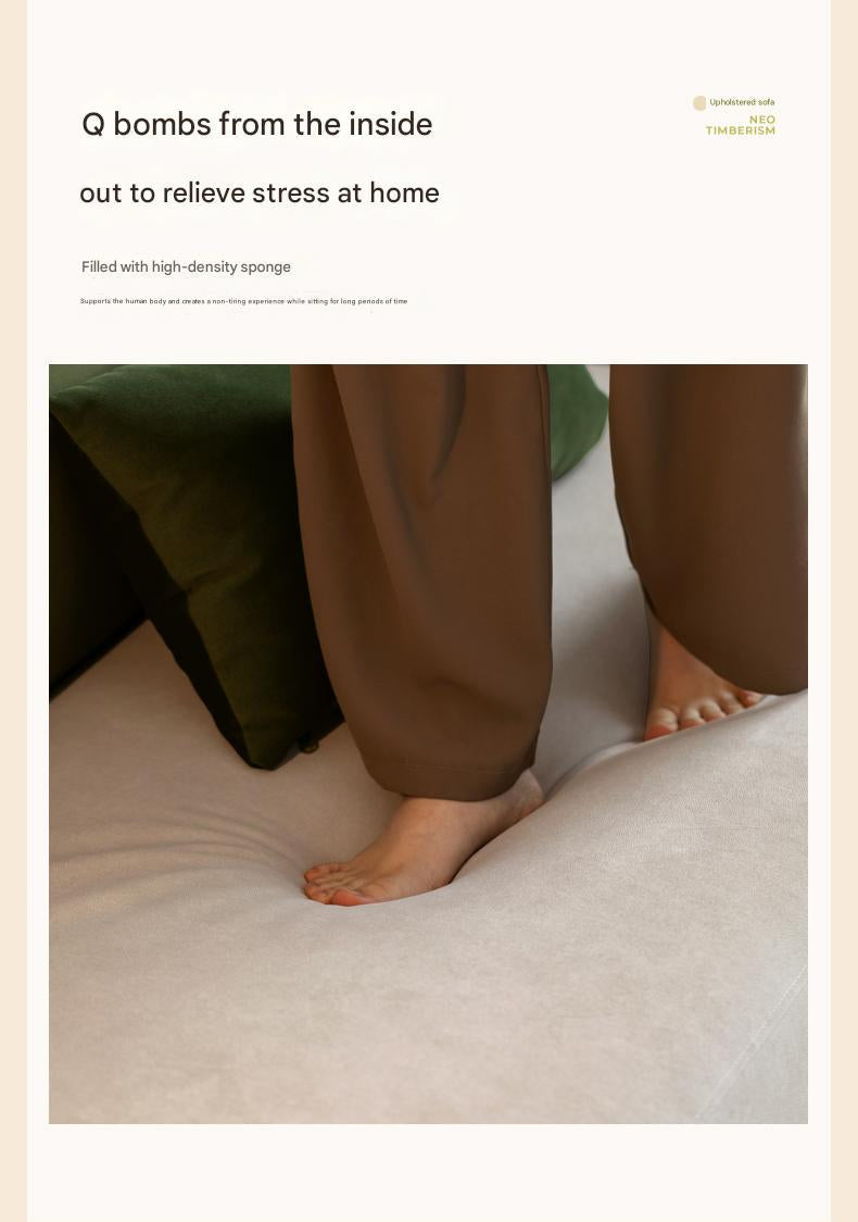 Fabric Modern Simple Double Sofa.