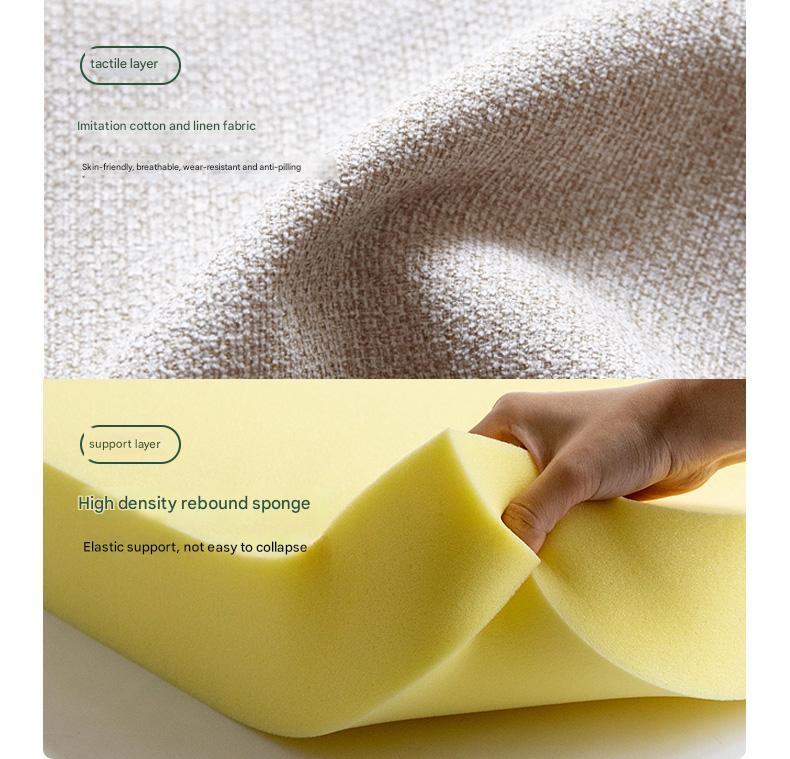 Oak Solid Wood Modern Minimalist Soft Office Chair