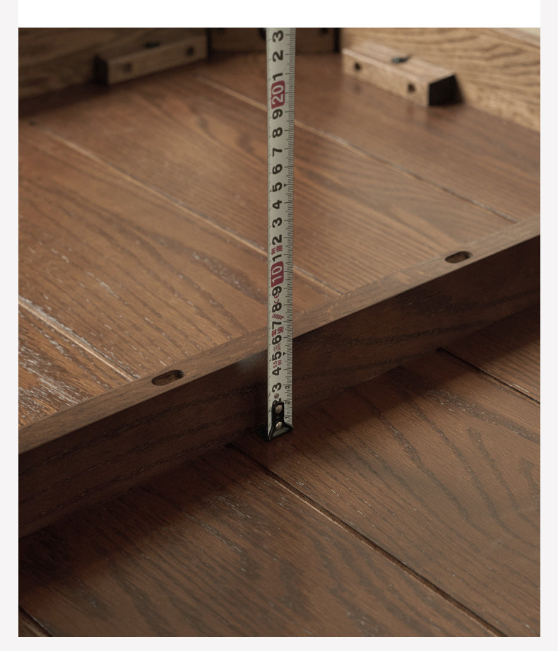 Oak Solid Wood Modern Dining  Table