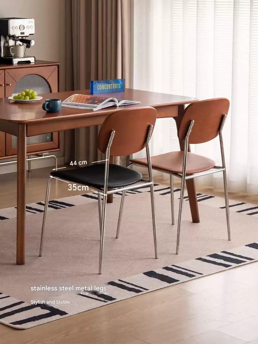 Beech Solid Wood Middle-Ancient Style Dining Chair