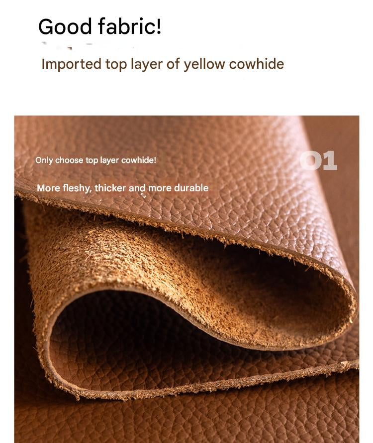 Leather Light Luxury Soft Leaning Bed