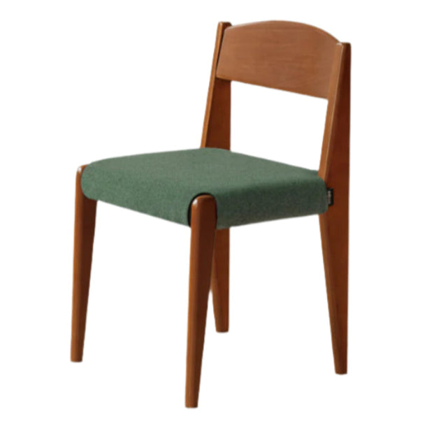 Set 4 pcs Beech Solid Wood Retro Style Dining Chair