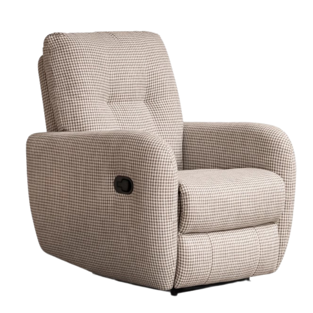 Fabric Modern Retractable Lounge Chair