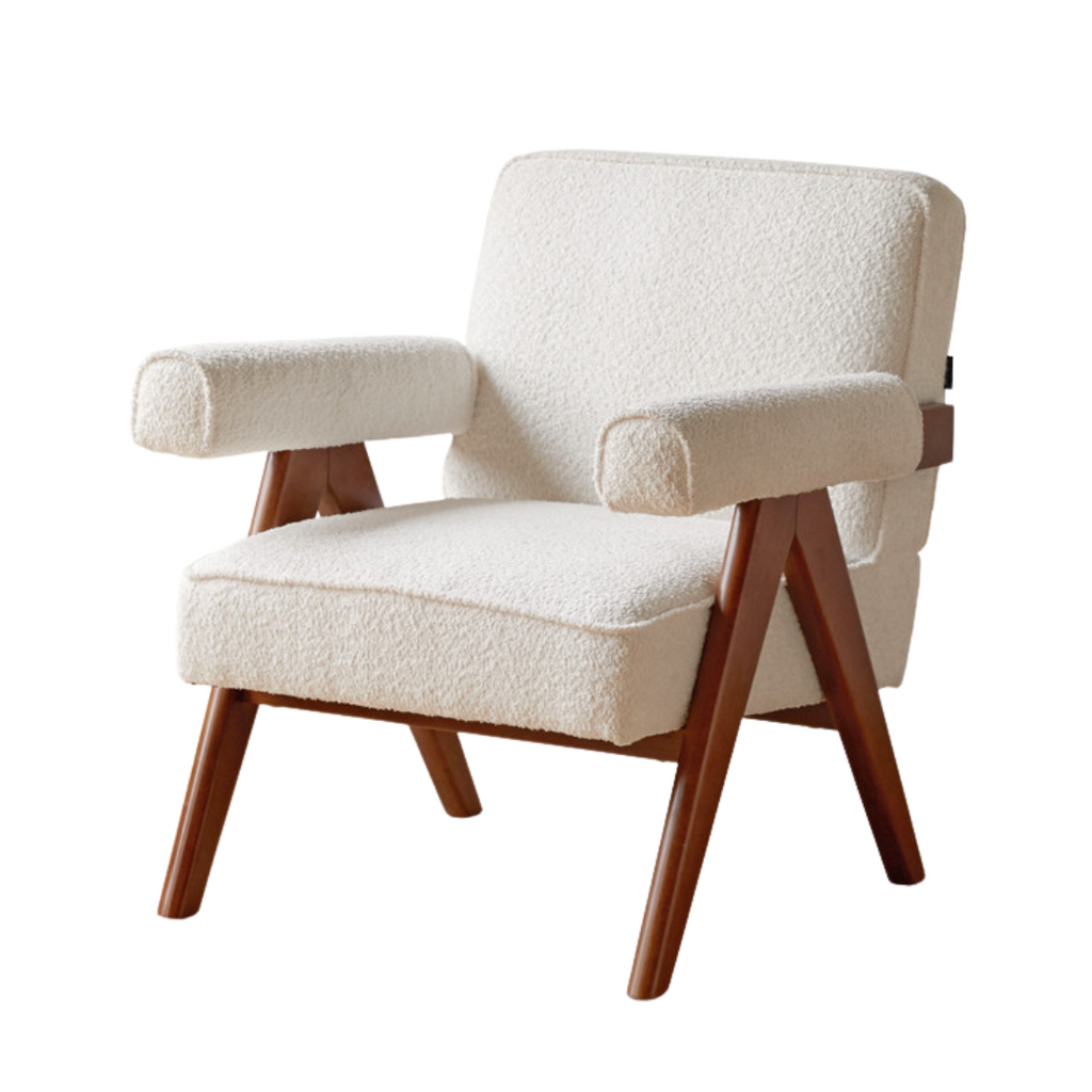 Beech, Oak Solid Wood Vintage Retro Chair