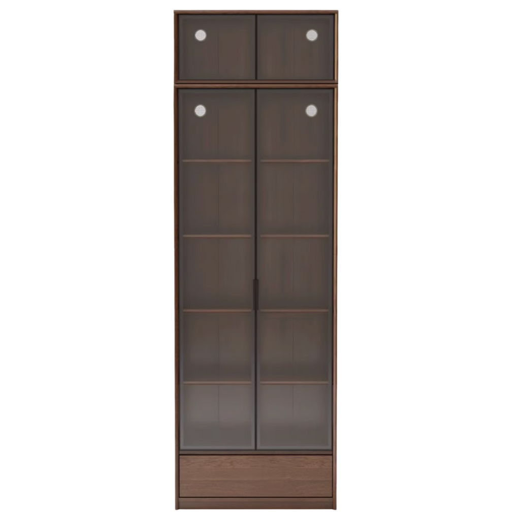 Black Walnut Solid Wood Bookshelf -USA