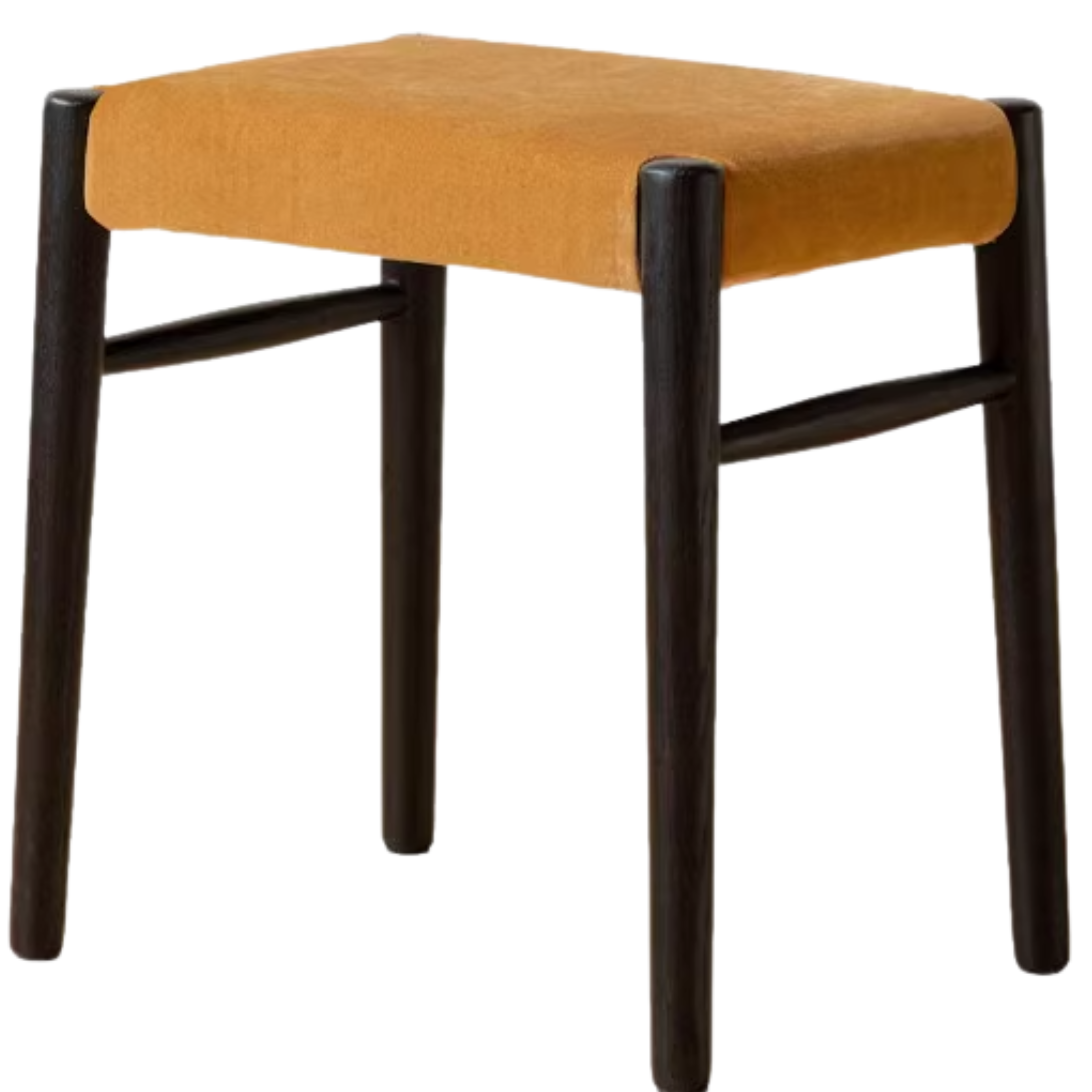 Cherry, Oak Solid Wood Retro Makeup Stool