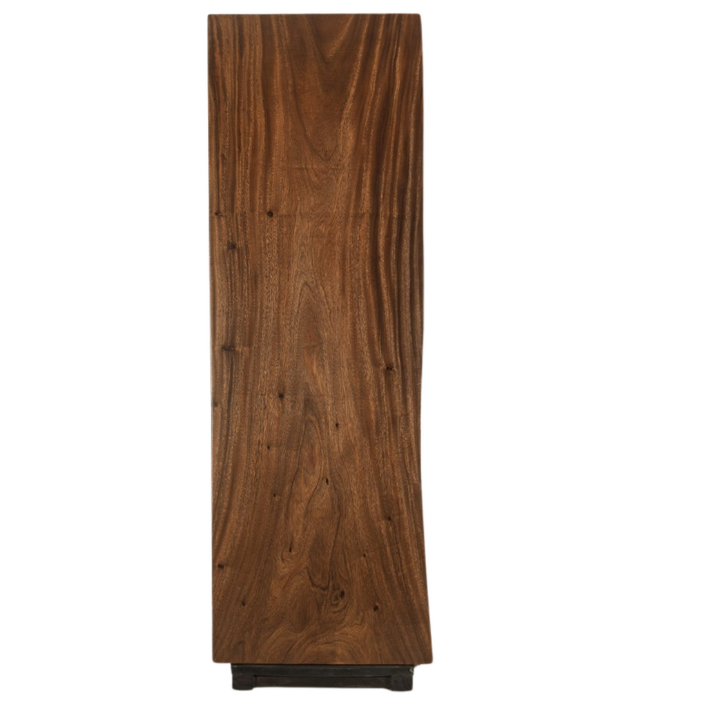 Black Walnut Solid Wood Wabi Sabi Style Dining Table Board