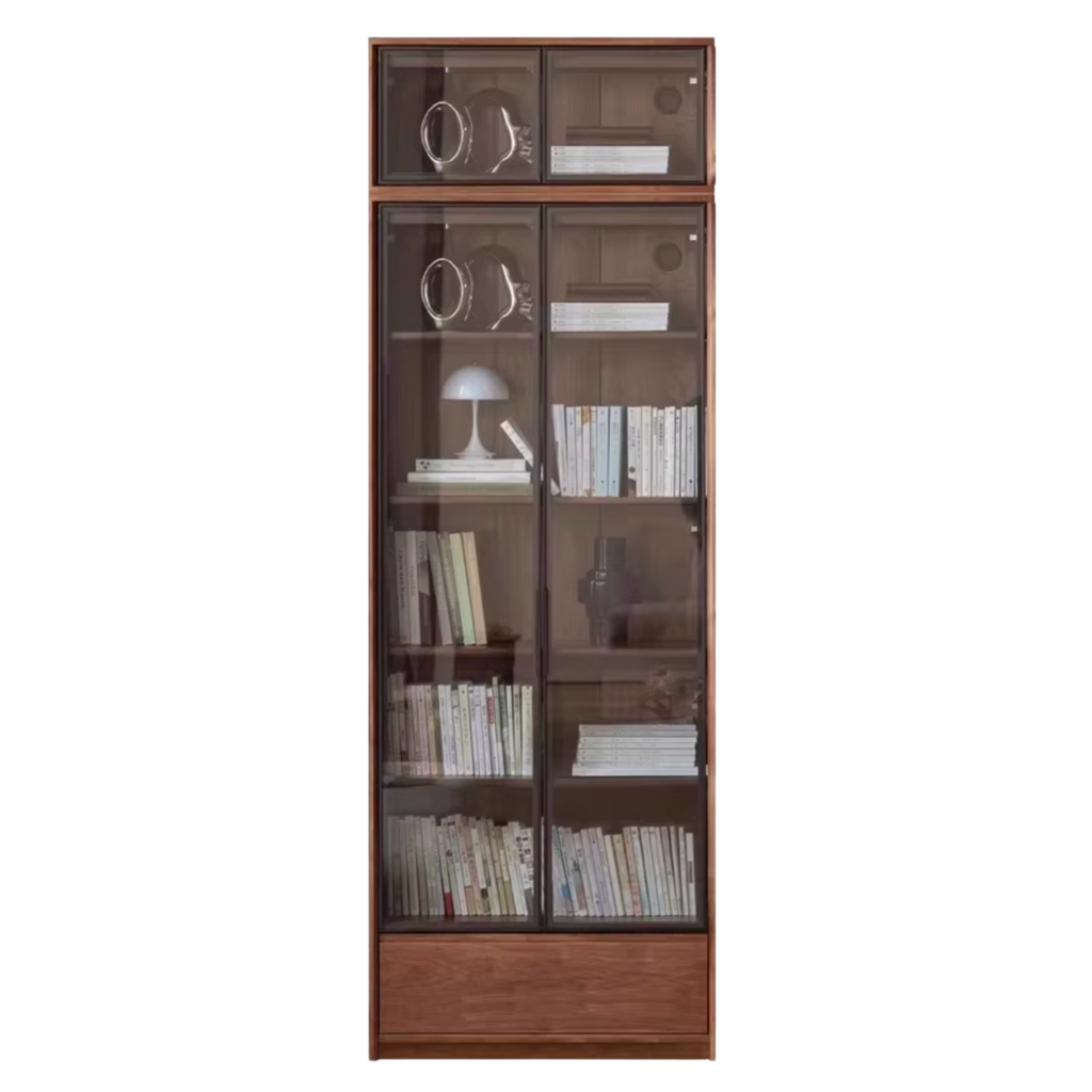 Black Walnut Solid Wood Bookshelf -USA
