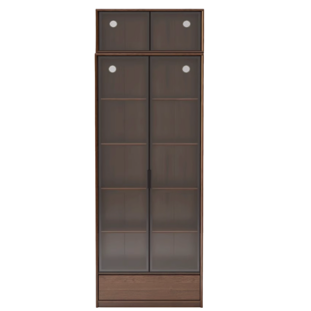 Black Walnut Solid Wood Bookshelf -USA