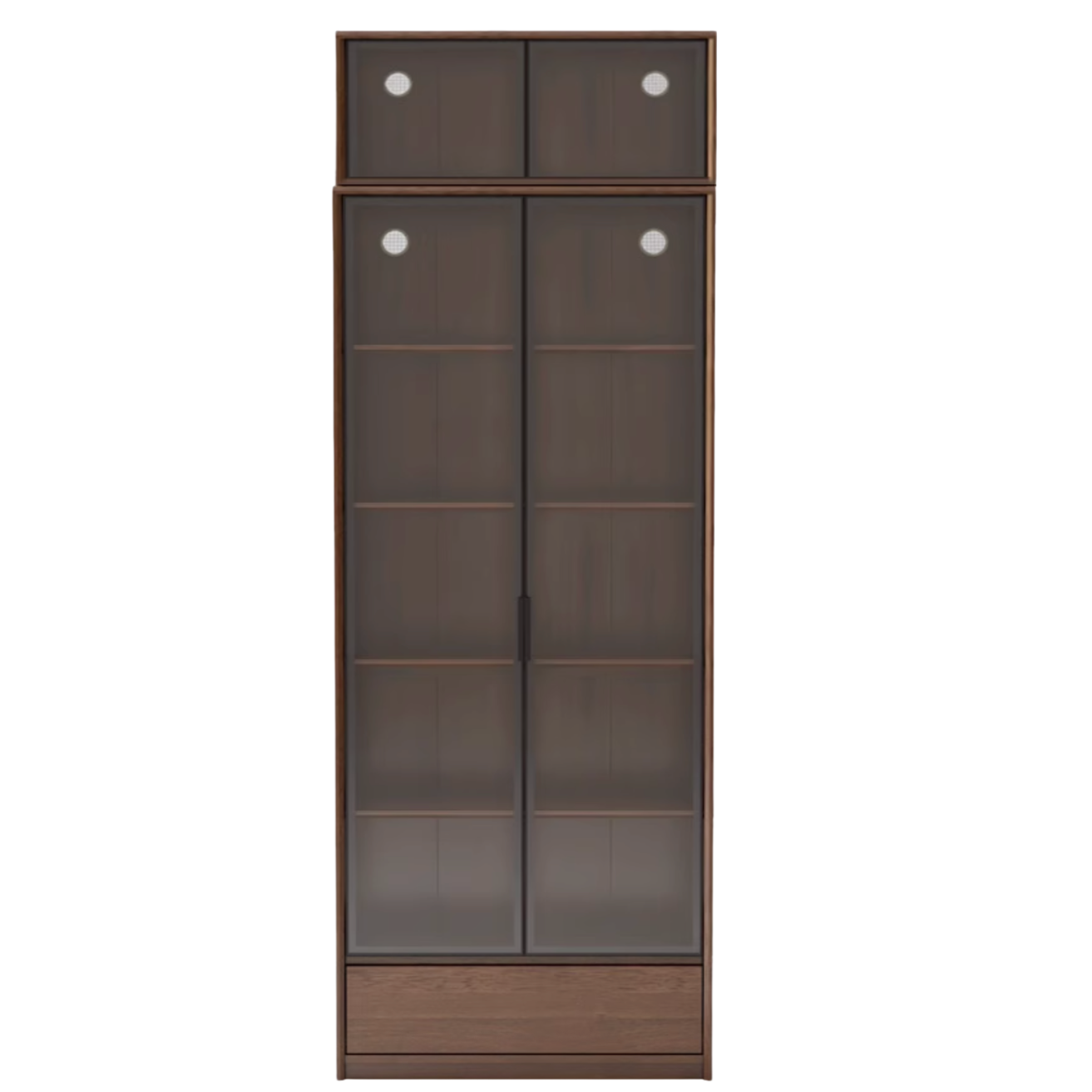 Black Walnut Solid Wood Bookshelf -USA