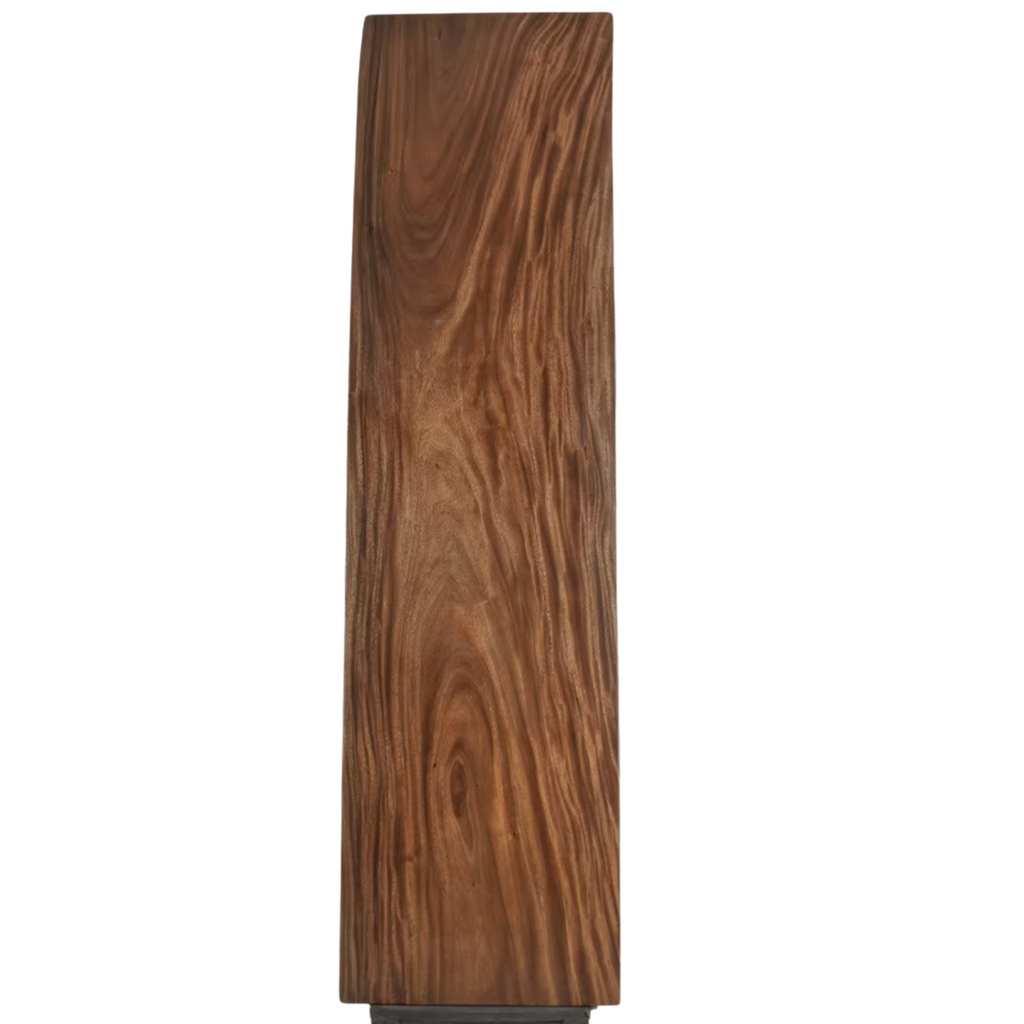 Black Walnut Solid Wood Wabi Sabi Style Dining Table Board