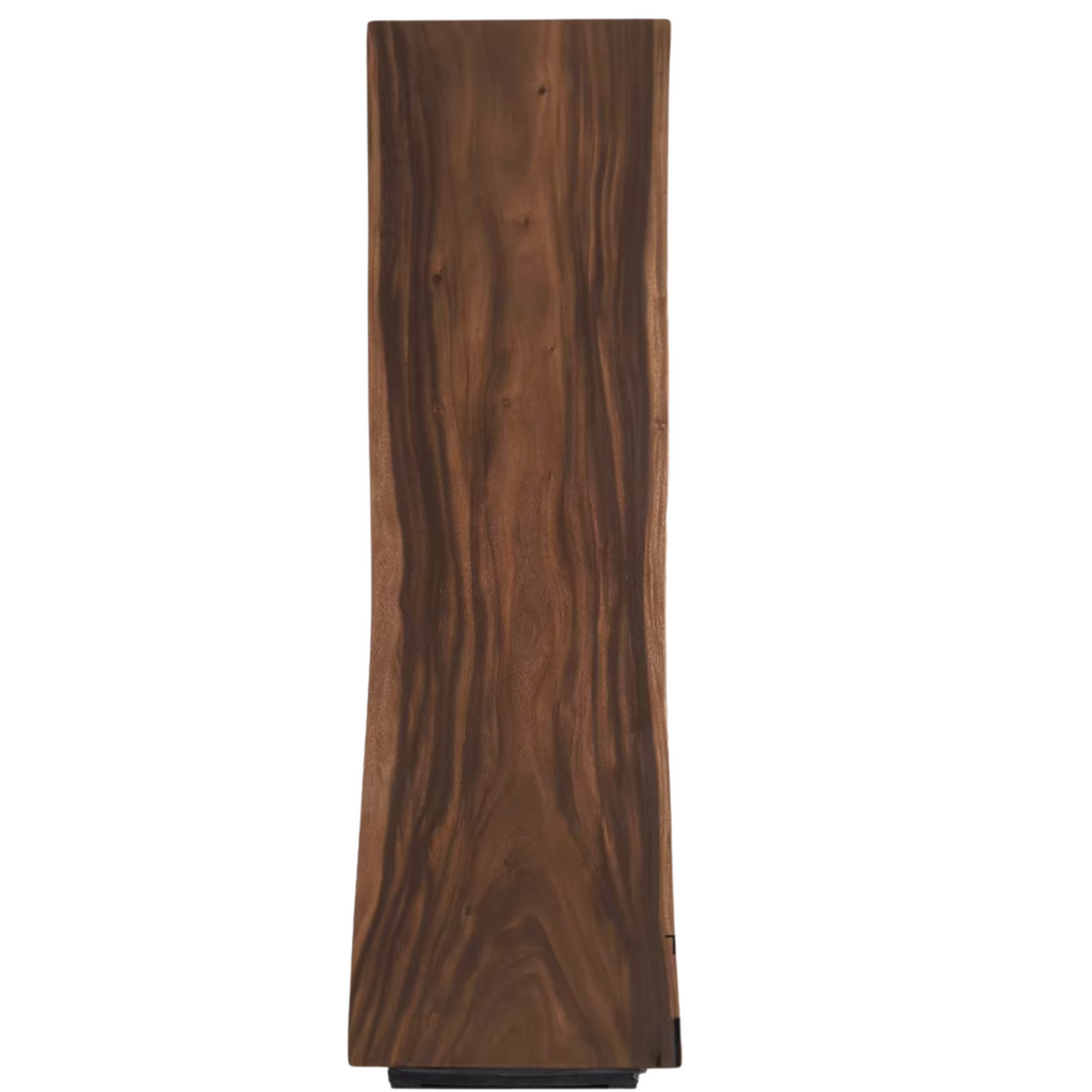 Black Walnut Solid Wood Wabi Sabi Style Dining Table Board