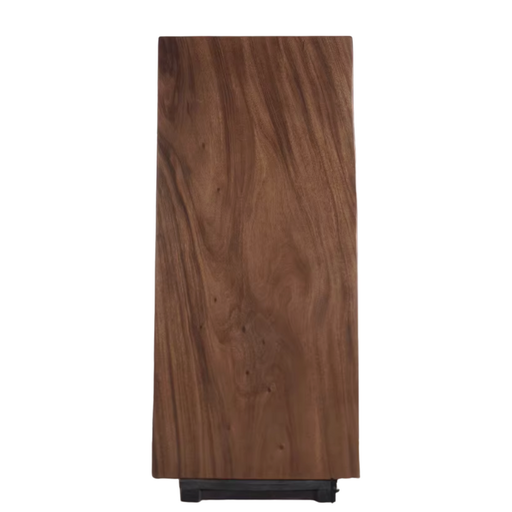 Black Walnut Solid Wood Wabi Sabi Style Dining Table Board