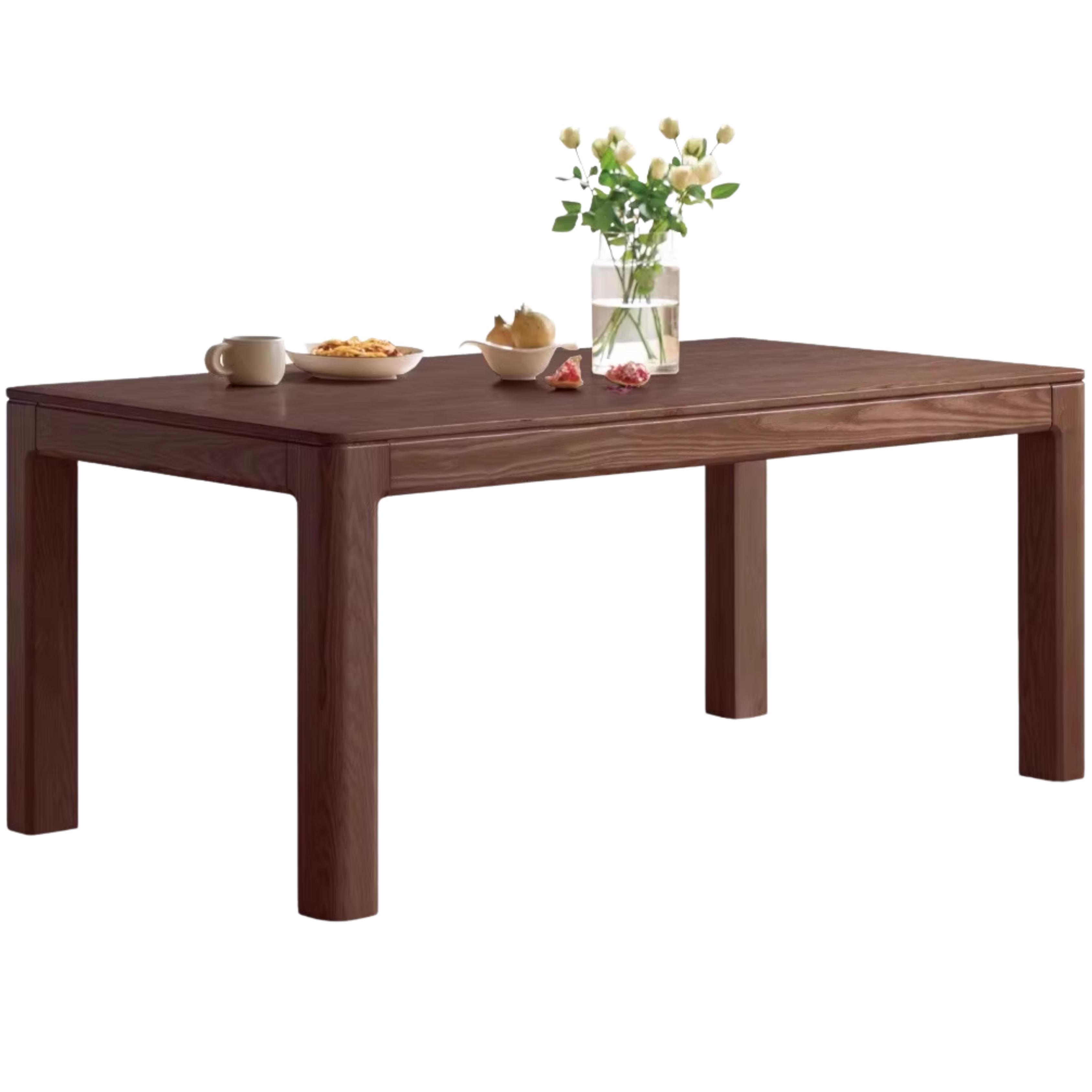 Ash, Oak Solid Wood Long Dining Table