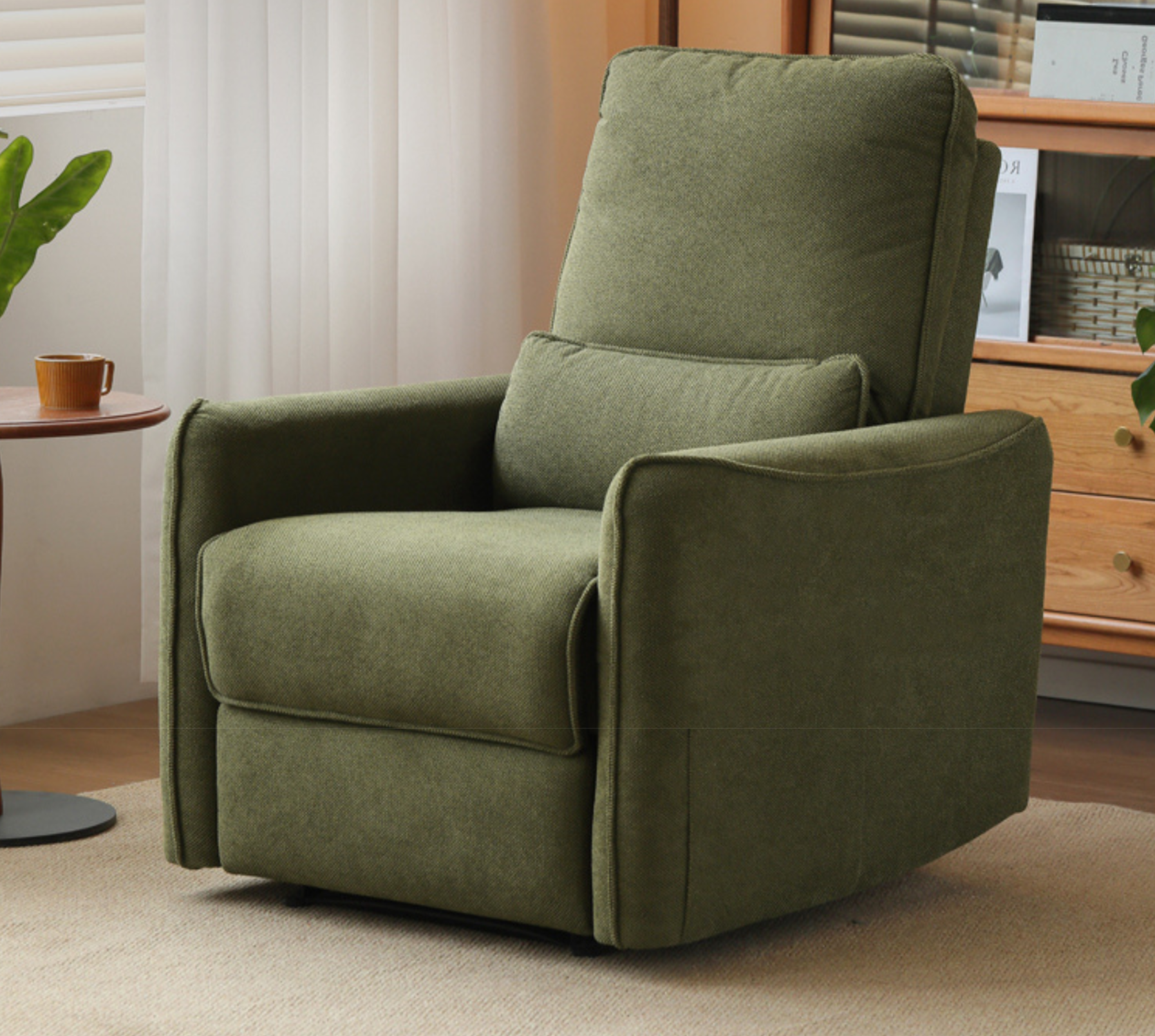 Fabric Recliner Armchair