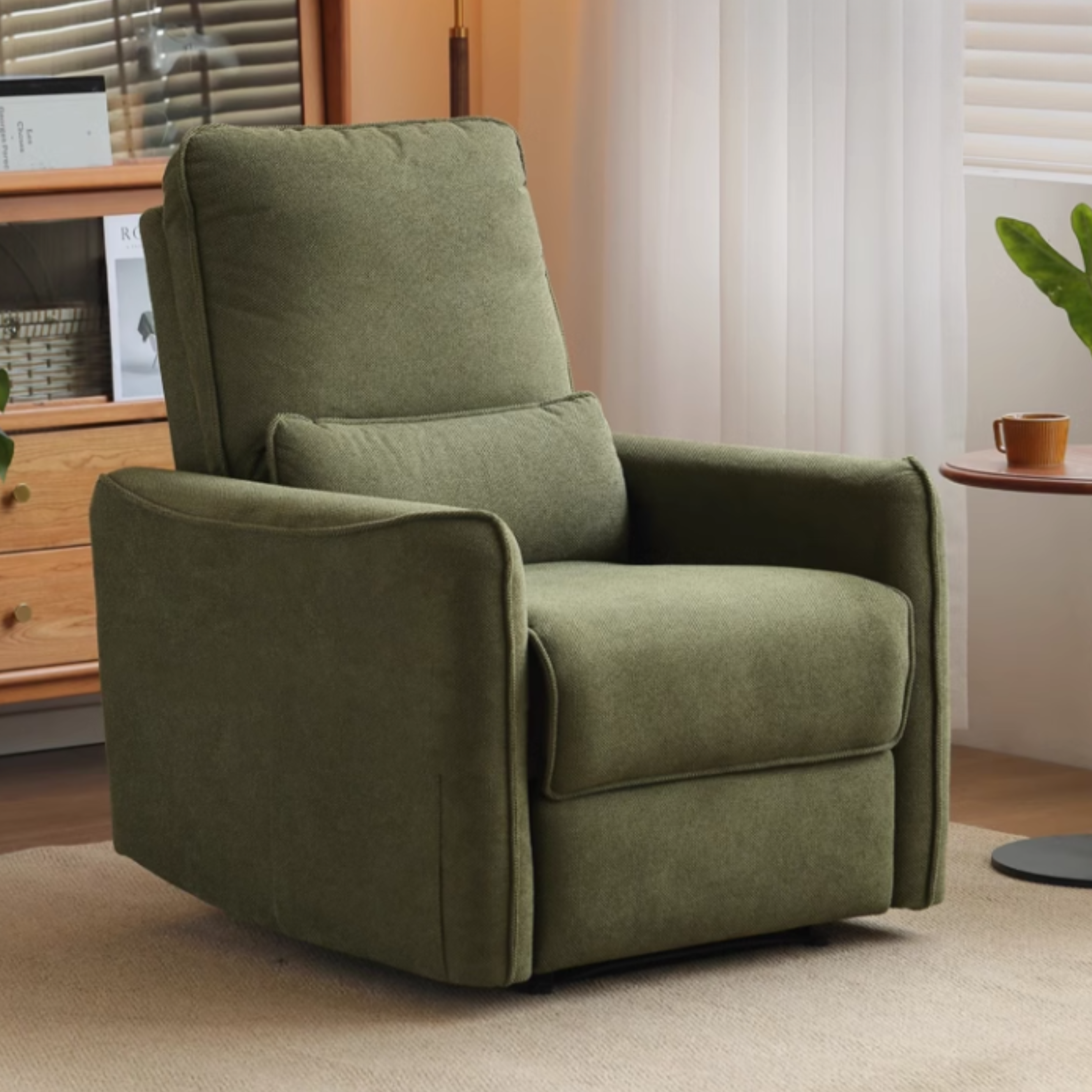 Fabric Recliner Armchair