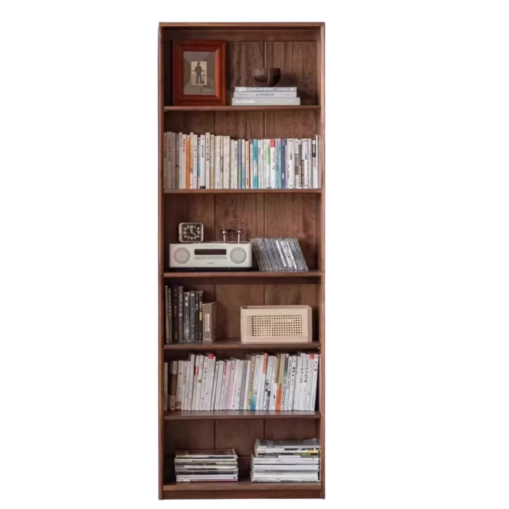 Black Walnut Solid Wood Bookshelf -USA