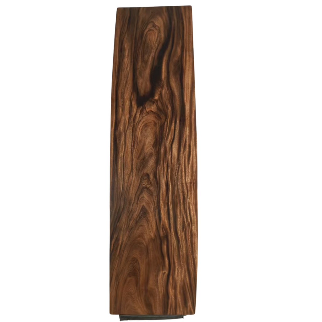 Black Walnut Solid Wood Wabi Sabi Style Dining Table Board