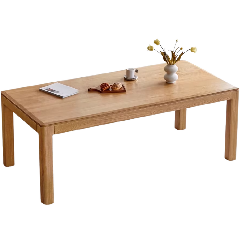 Ash, Oak Solid Wood Long Dining Table