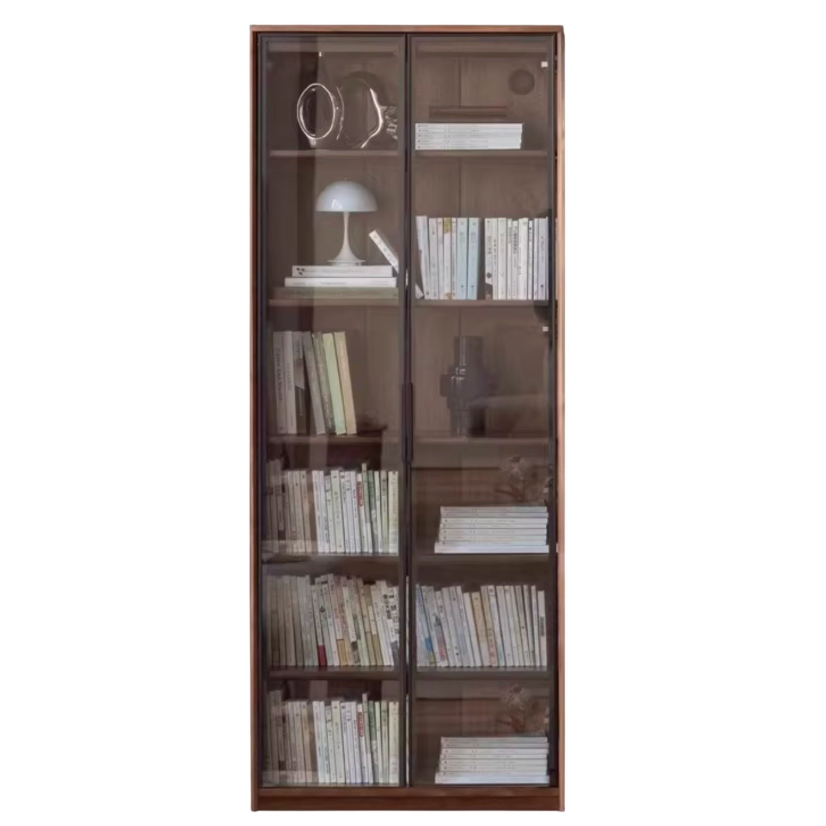 Black Walnut Solid Wood Bookshelf -USA