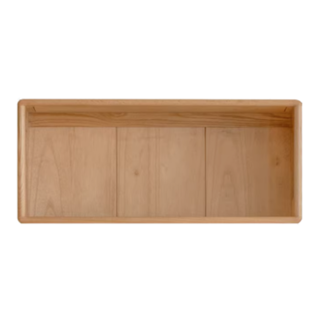 Oak Solid Wood Bookcase Storage Style Floor High