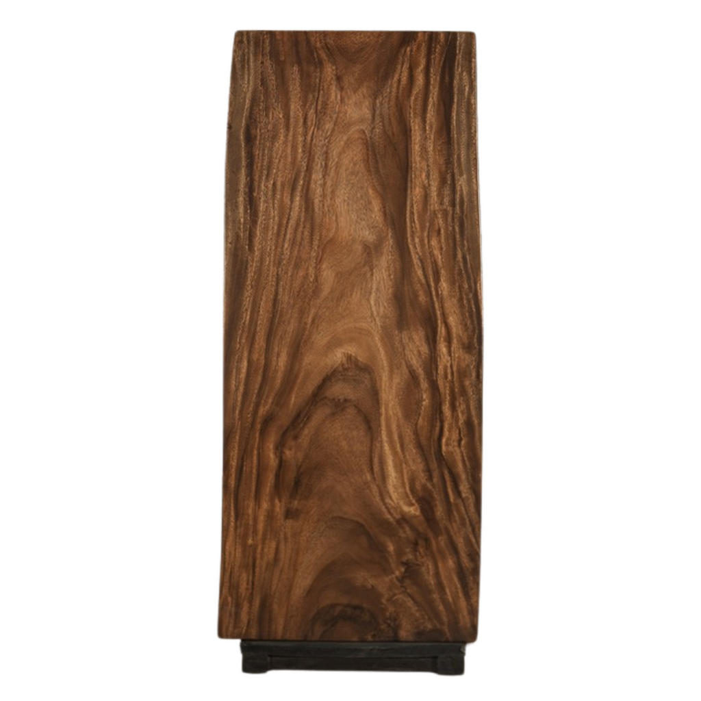 Black Walnut Solid Wood Wabi Sabi Style Dining Table Board