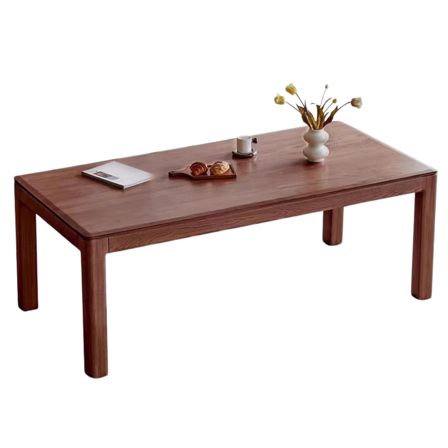 Ash, Oak Solid Wood Long Dining Table
