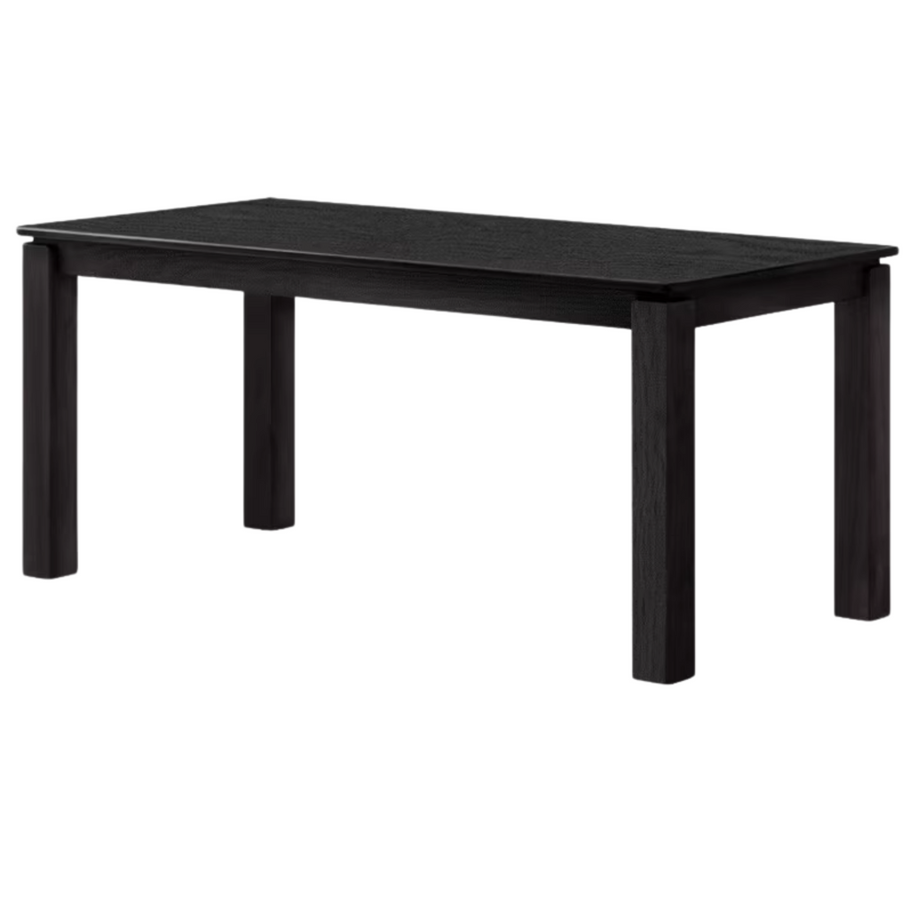 Black Walnut, Ash, Oak Solid Wood Large Board Dining Table