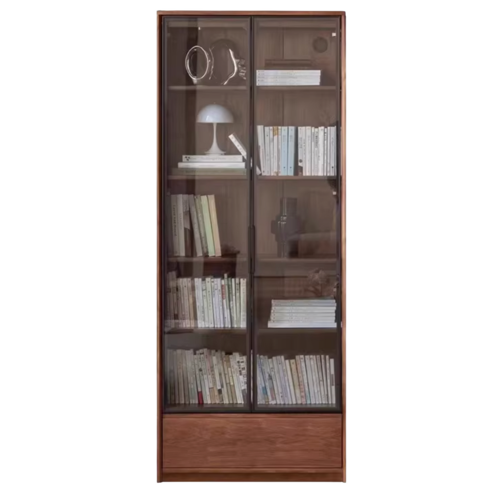 Black Walnut Solid Wood Bookshelf -USA