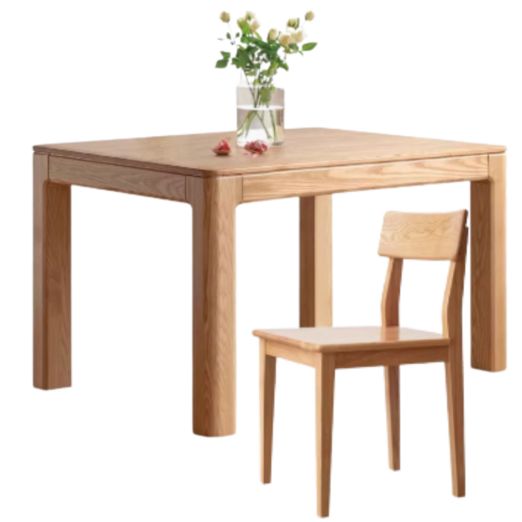 Oak Solid Wood Long Dining Table