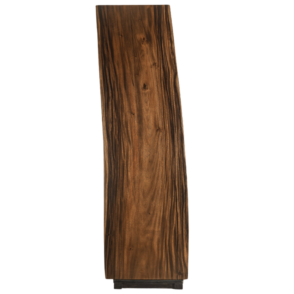 Black Walnut Solid Wood Wabi Sabi Style Dining Table Board