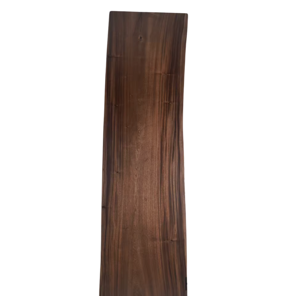 Black Walnut Solid Wood Wabi Sabi Style Dining Table Board