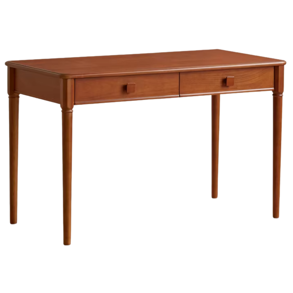 Tulip Tree Solid Wood Medieval Style Desk