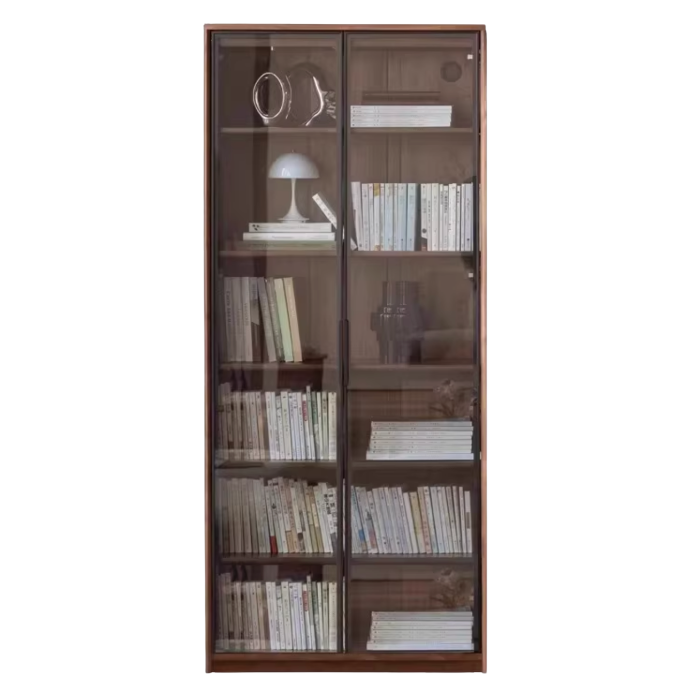 Black Walnut Solid Wood Bookshelf -USA