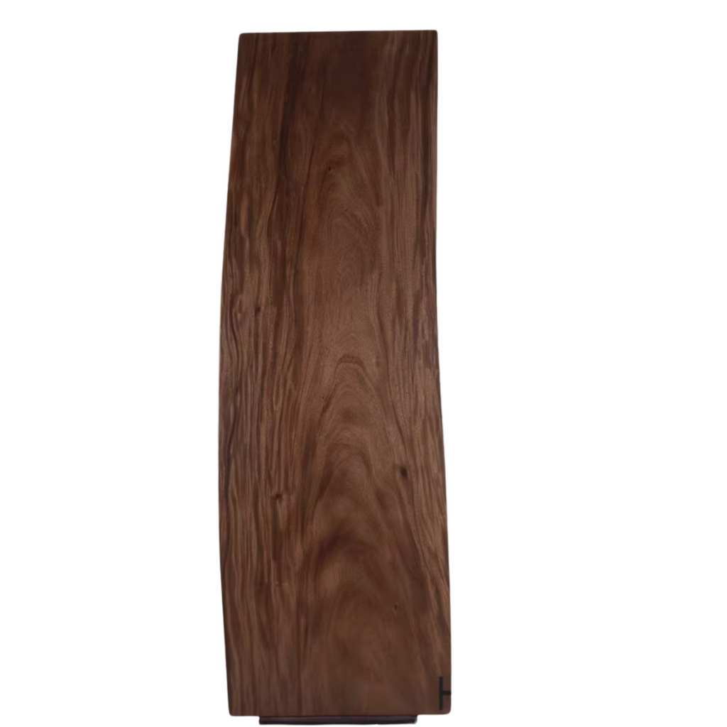 Black Walnut Solid Wood Wabi Sabi Style Dining Table Board