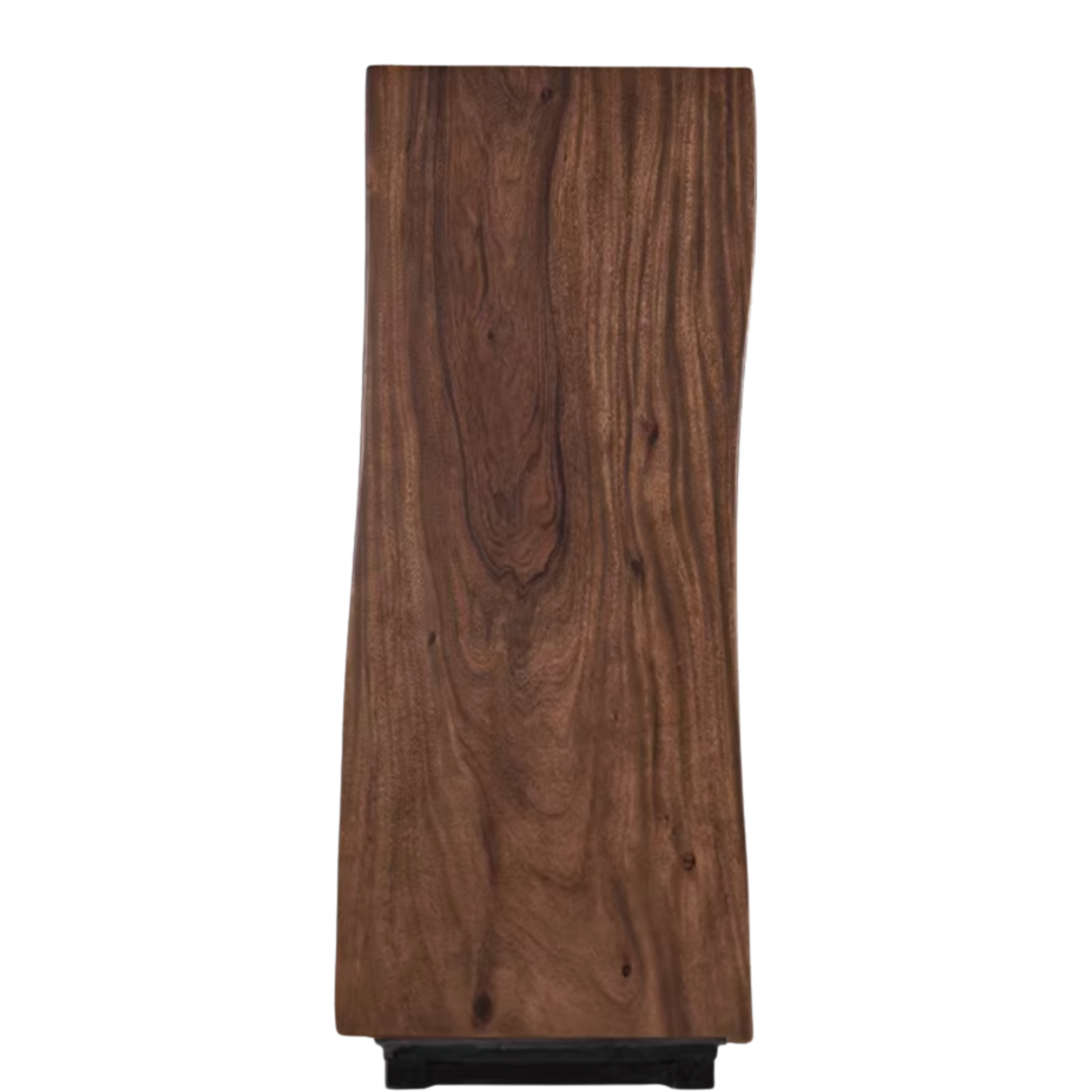 Black Walnut Solid Wood Wabi Sabi Style Dining Table Board