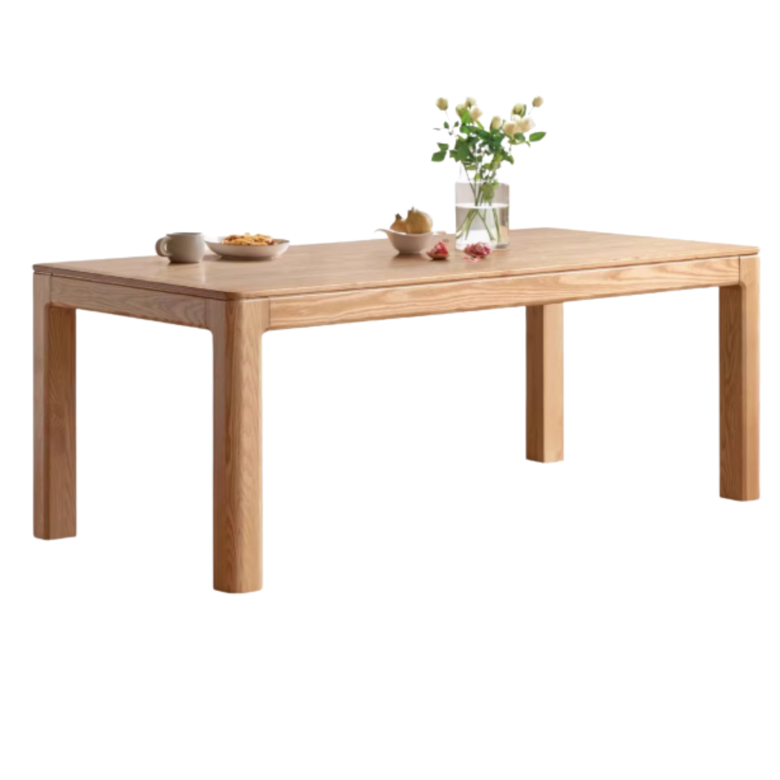 Oak Solid Wood Long Dining Table