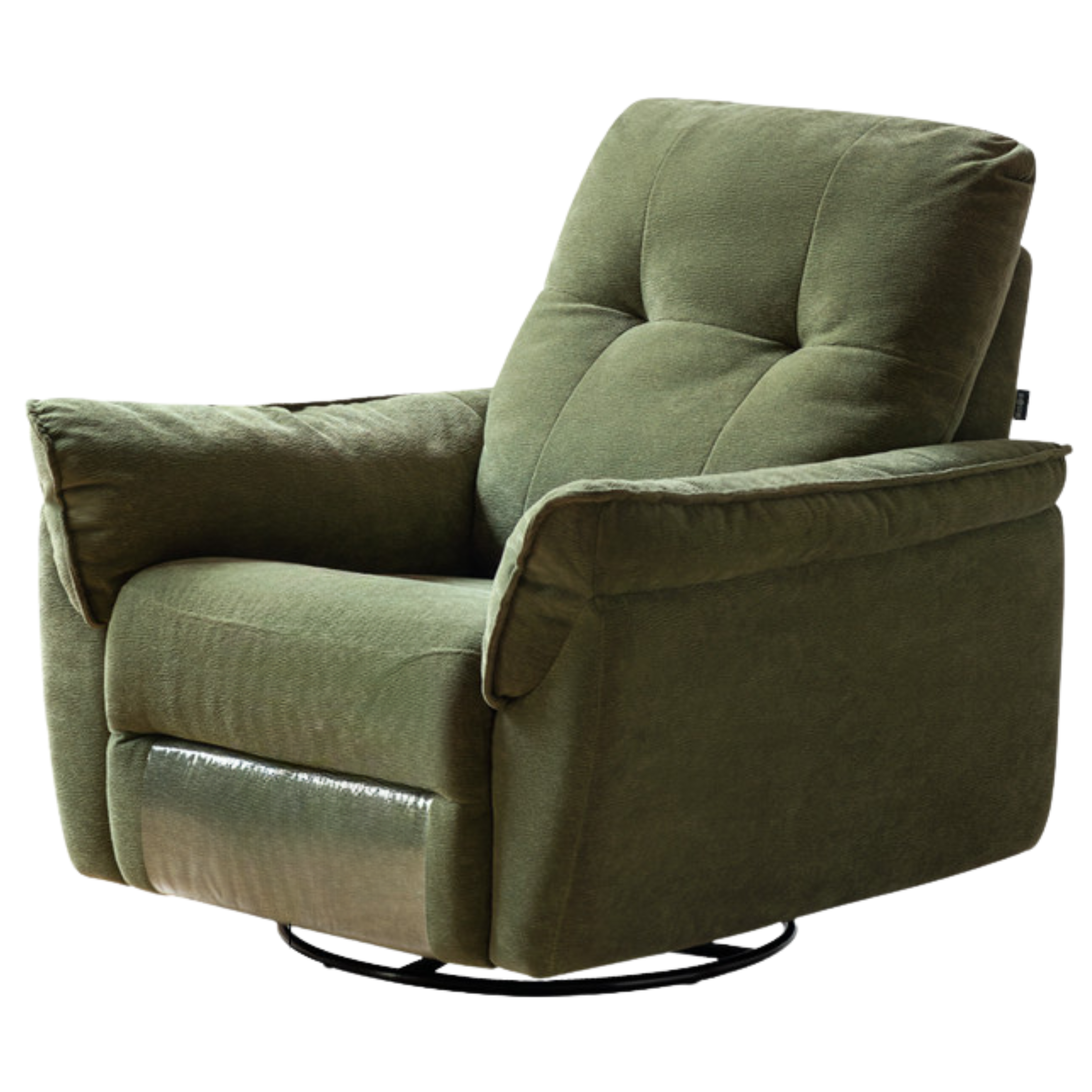 Fabric Modern Style Rocking Armchair