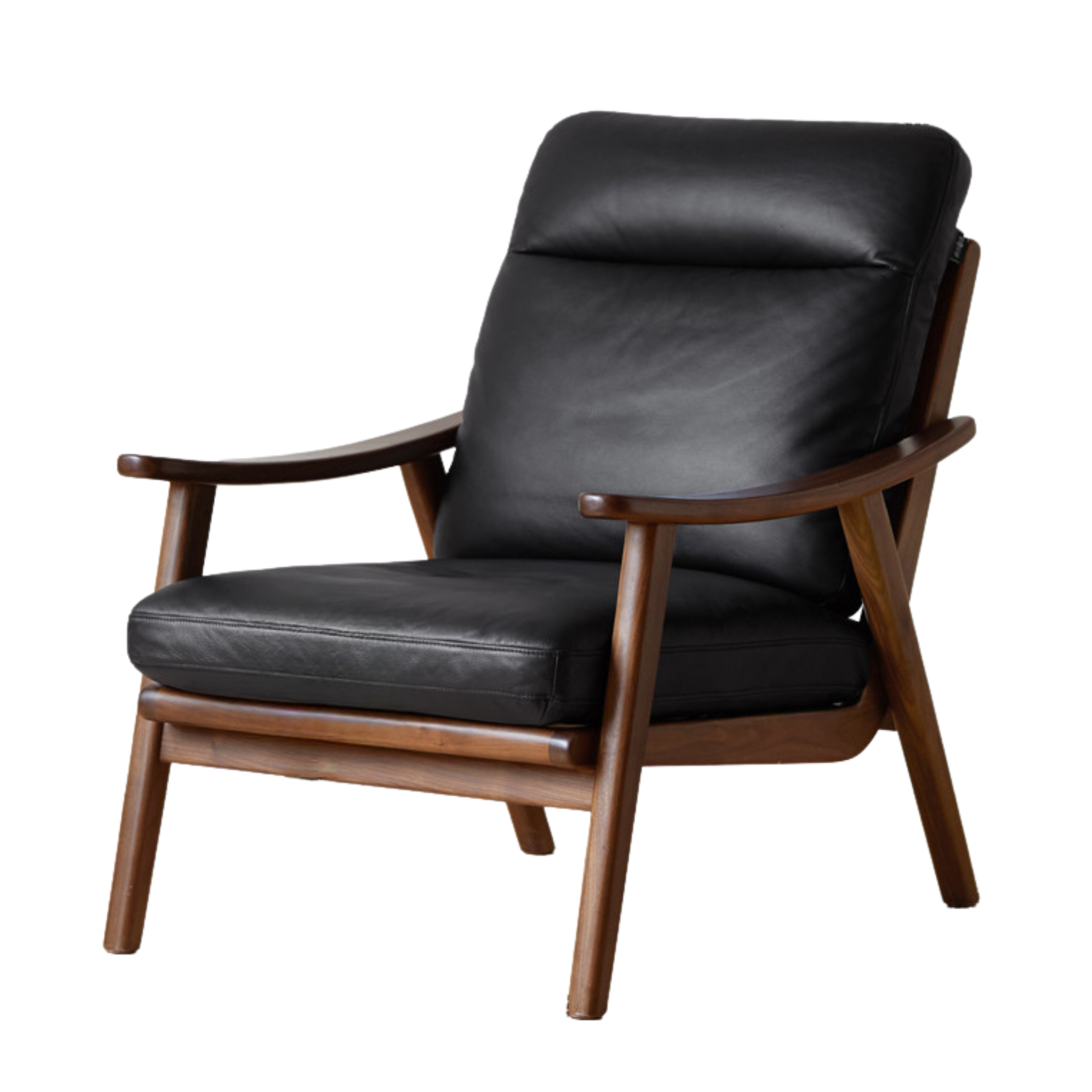 Ash, Black Walnut Solid Wood Armchair