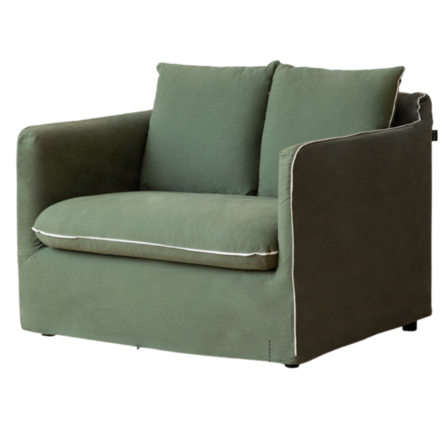 Fabric Wabi Sabi Style Washable Armchair